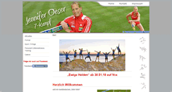 Desktop Screenshot of jenniferoeser.de