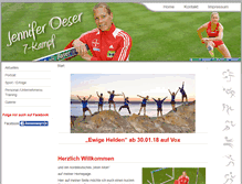 Tablet Screenshot of jenniferoeser.de